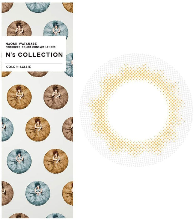 N'S Collection 日本彩色隐形眼镜 [Lassie] -6.00 - Naomi Watanabe 出品 10 片 One Day Uv