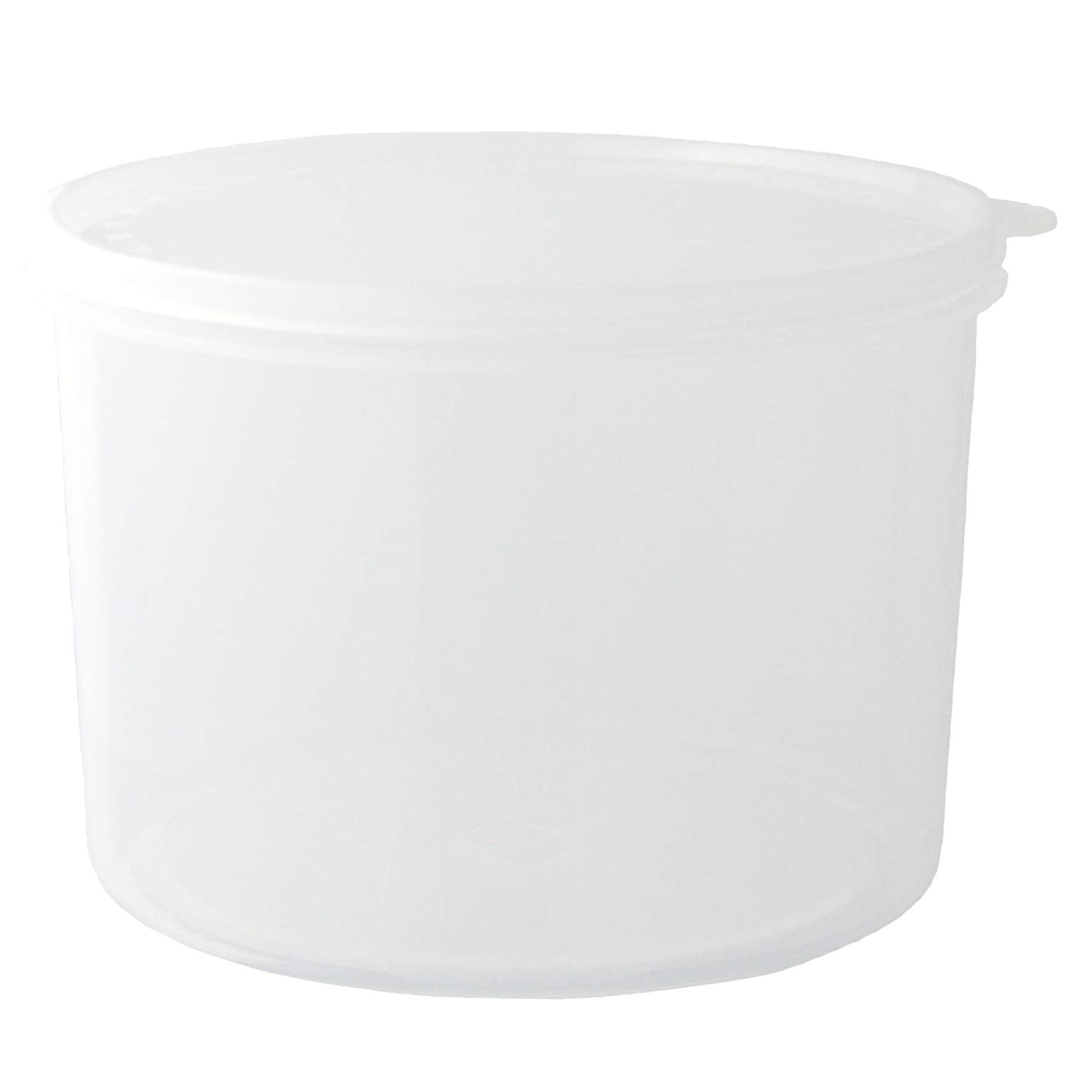 Nagao Round Polypropylene Storage Container Set Made In Japan - 490Ml 900Ml 1700Ml
