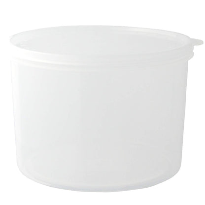 Nagao Round Polypropylene Storage Container Set Made In Japan - 490Ml 900Ml 1700Ml