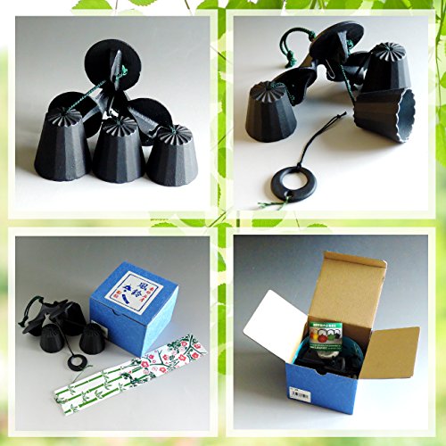 Nambu Tekki Wind Chimes From Kawamotoya Tea Shop In Iwate Japan (Founded Meiji Era).