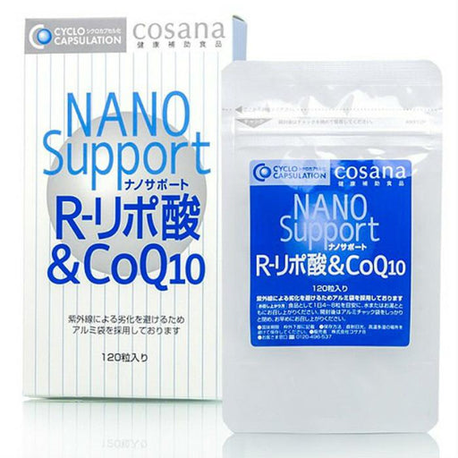 Nano Support R Lipoic Acid coq10 120 Capsules Japan With Love