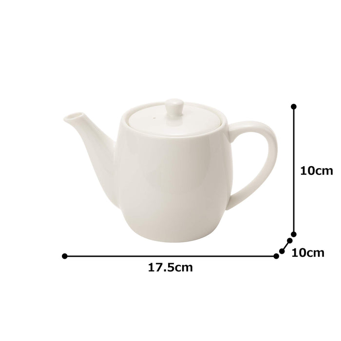 Narumi Japan Tea Pot Patia White 530Cc 1 Person 40794-4598