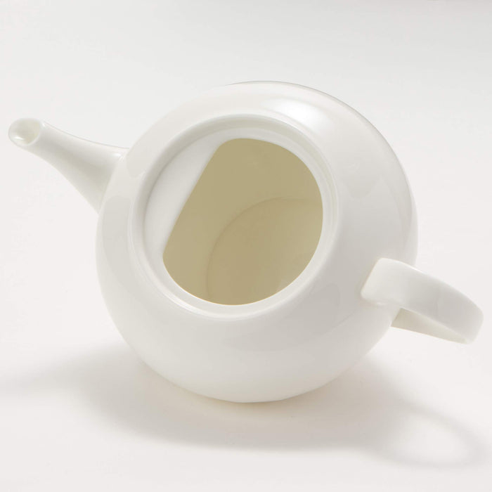 Narumi Japan Tea Pot Sense White 840Cc Dishwasher Safe 51800-4687