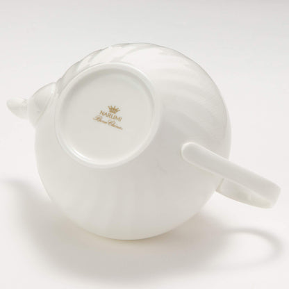 Narumi Japan Tea Pot Sense White 840Cc Dishwasher Safe 51800-4687