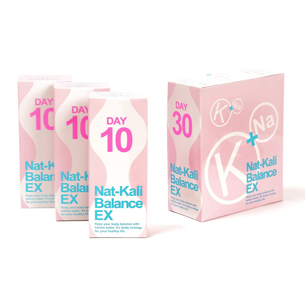 Nat-Kali Balance Ex Peach Flavor Dextrin Potassium Formulation 30 Packs - 1 Month Supply Japan