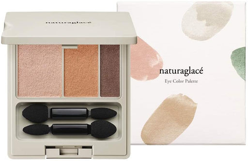 Naturaglace Eye Shadow Palette 02 (Orange Gold) With Chip Applicator Japan With Love