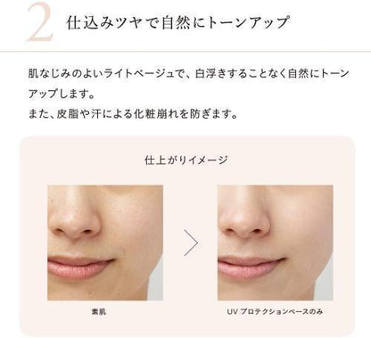 Naturaglace UV Protection Base SPF50+ PA+++ 30ml - Japanese Face Makeup Base Products