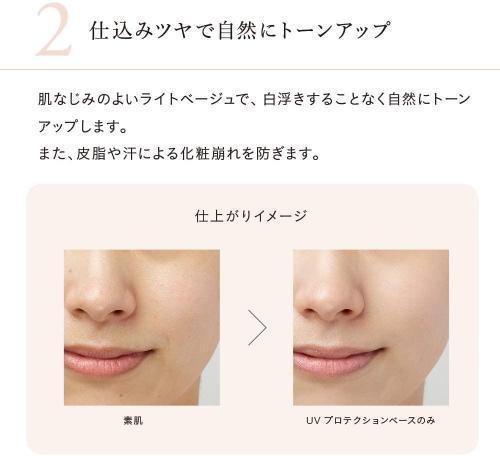 Naturaglace UV Protection Base SPF50+ PA+++ 30ml - Japanese Face Makeup Base Products