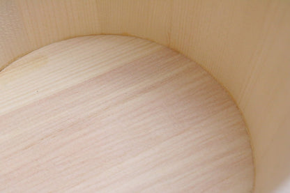 Ichihara Woodworks Natural Wood Hot Water Bucket From Japan - 39053