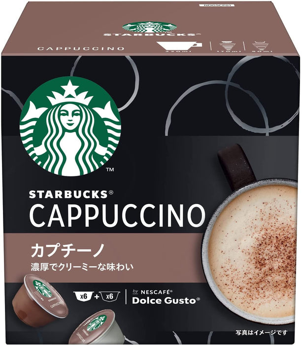 Nescafe NDG Starbucks Cappuccino 6 Cup Capsules