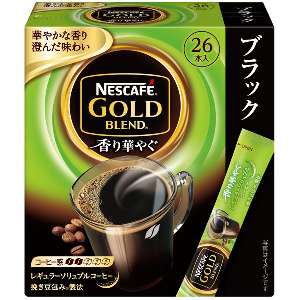 Nestle Japan Nescafe Gold Blend Fragrant Stick Black 26p Japan With Love