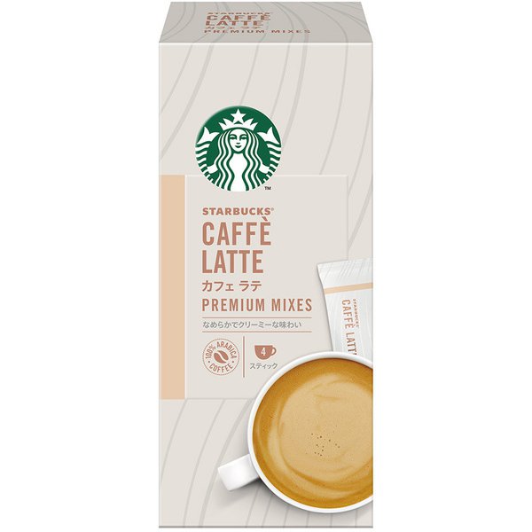 Nestle Japan Starbucks Premium Mix Cafe Latte 4p Japan With Love