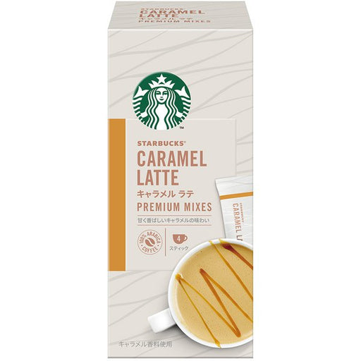 Nestle Japan Starbucks Premium Mix Caramel Latte 4p Japan With Love