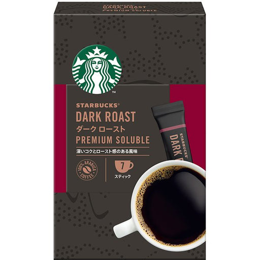 Nestle Japan Starbucks Premium Soluble Dark Roast 7p Japan With Love