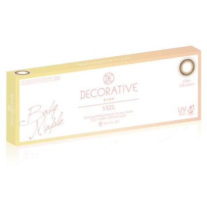 Decorative Eyes Veil 1 Day 10 Uv & Moist Baby Maple Japan ±0.00
