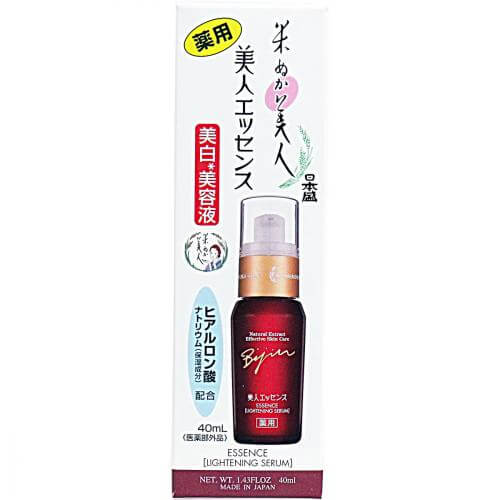 Nihon Sakari Komenuka Bijin Rice Bran Face Essence Lightening serum(40ml) Japan With Love