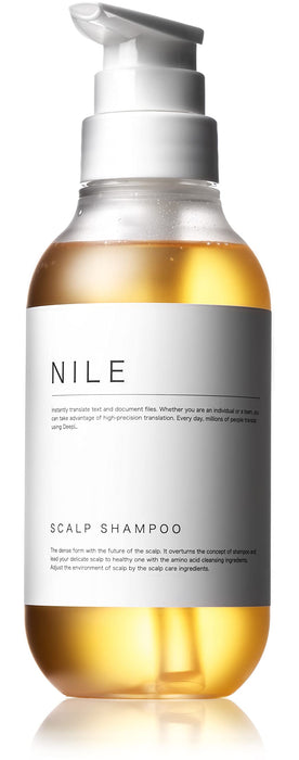 Nile Dense Foam Scalp Shampoo Men&#39;S La France Fragrance Amino Acid Shampoo Non-Silicone Rinse Ingredients
