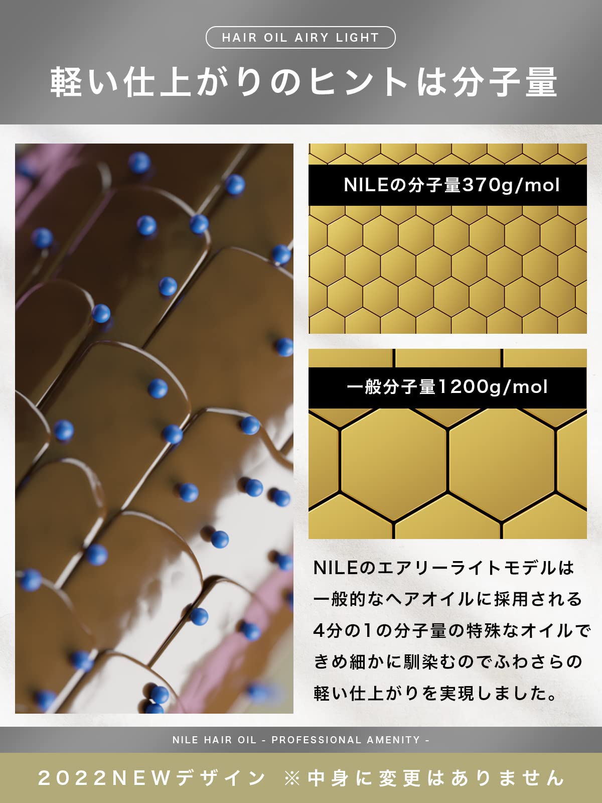 Nile Hair Oil Men'S Non-Rinse Treatment Airy Light 100Ml (California Fragrance)