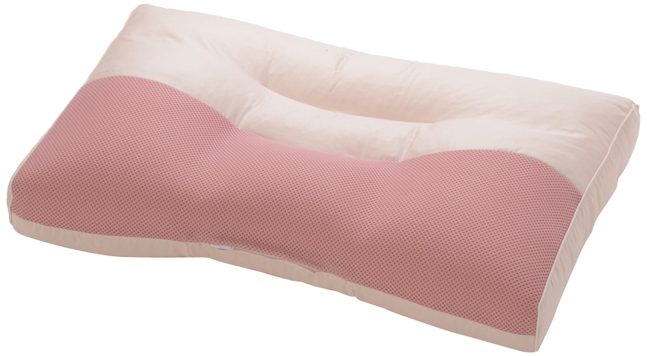 Nishikawa Cervical Support Pillow Adjustable Height Polyester Pink Japan 06-Tpl0924 (L)