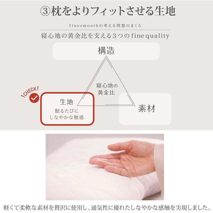 Nishikawa Buckwheat Hull Pillow 63X43Cm Japan | Washable Breathable Adjustable | Eh01114001H