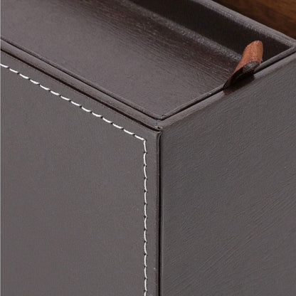 Nitori Japan Tissue/Remote Control Case Buretta Dark Brown