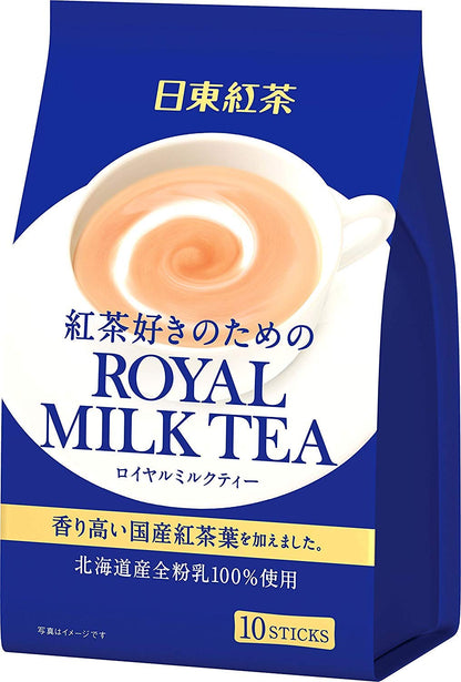Nitto Japan Black Tea Royal Milk Tea 8X2 Sets (42 Characters)