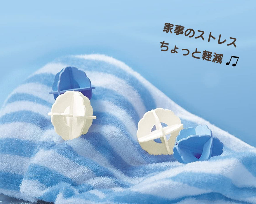 Nk Products Japan Zab Zab Laundry Ball - Removes Dirt - 4 Pieces 11300