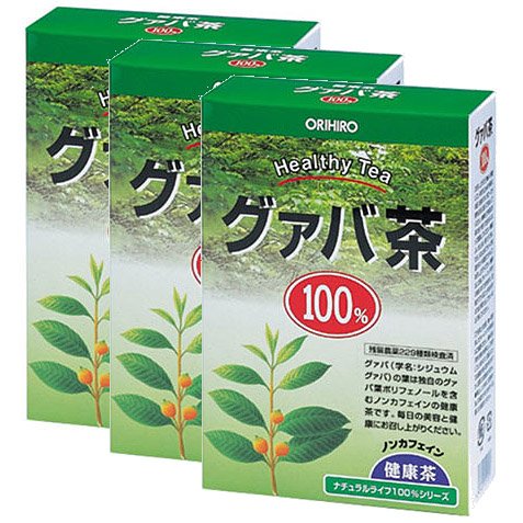 Orihiro Japan Guava Tea 3 Box Set - 100% Natural Tea