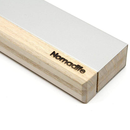 Nomadife Wooden Knife Case Silver Small