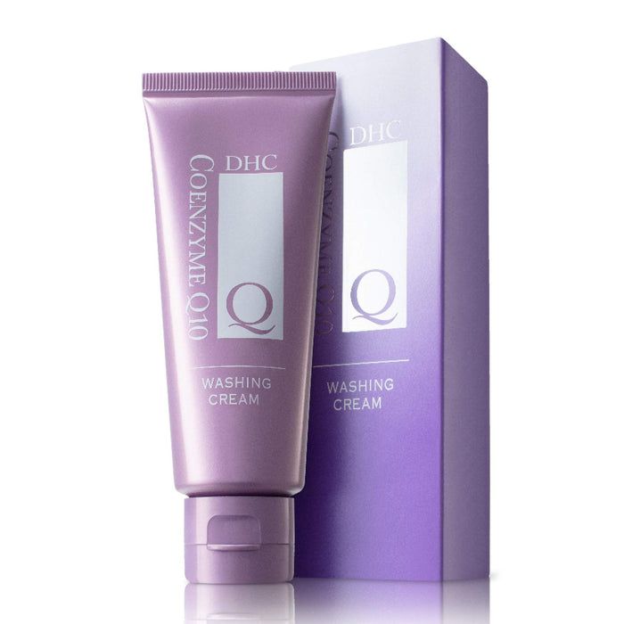 Dhc Coenzyme Q10 Washing Cream 80g - Anti Aging Washing Cream - Japanese Facial Cleanser