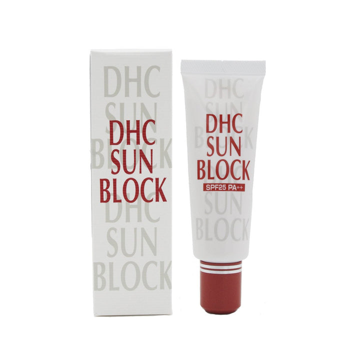 Dhc 藥用防曬霜 SPF25 PA++ 30g - 不含白色石膏的防曬霜 - 皮膚保護劑