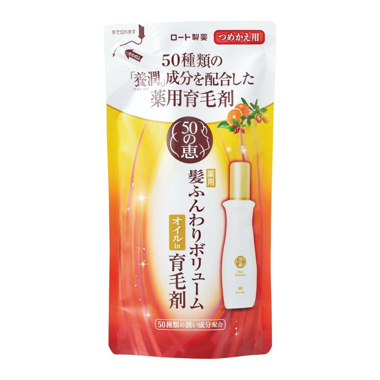 Rohto 50 No Megumi Hair Growth Formula [refill] 150ml - Japanese Hair Care Products