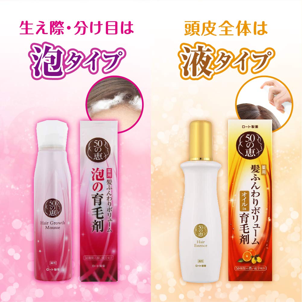 Rohto 50 No Megumi Hair Growth Formula [refill] 150ml - Japanese Hair Care Products