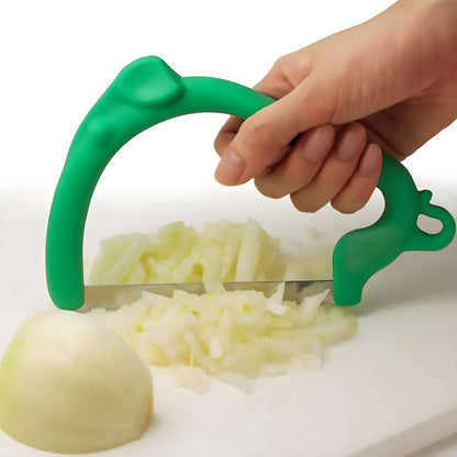 Nonoji Ud Stainless Steel Onion Chopper Yellow