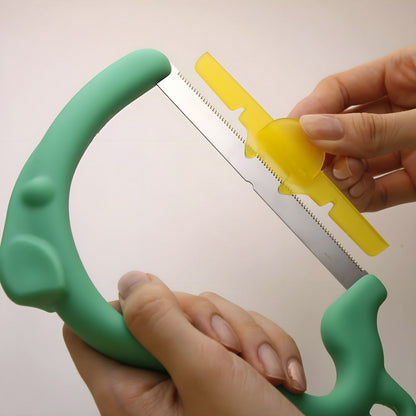 Nonoji Ud Stainless Steel Onion Chopper Yellow