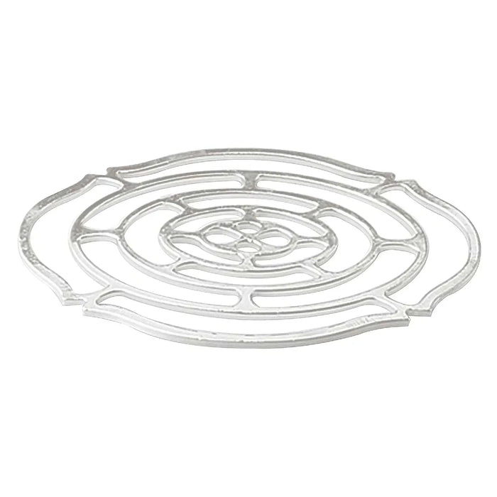 Nousaku Kago Hand-Crafted Cast Tinware Flexible Folding Basket – Oval 163x102mm (501419)