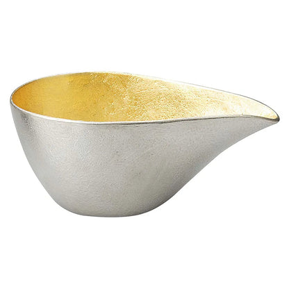 Nousaku Tinware Katakuchi Lipped Sake Server 195 cc - Gold