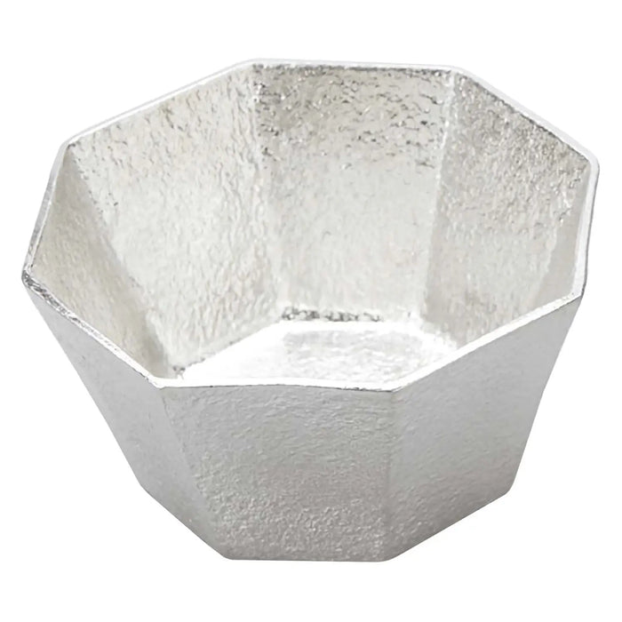 Nousaku Tinware Small Bowl Kuzushi Ori Medium