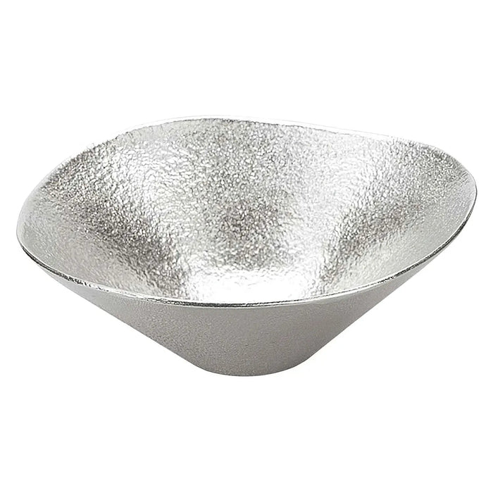 Nousaku Tinware Small Bowl Kuzushi Yugami Medium