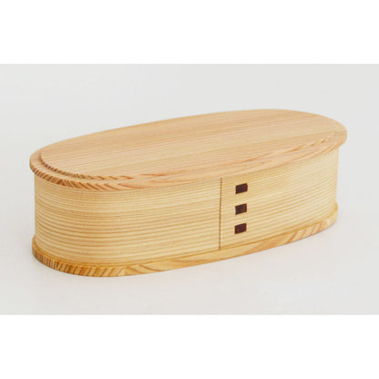 Odate Magewappa Yagura Two-Tier Bento Lunch Box