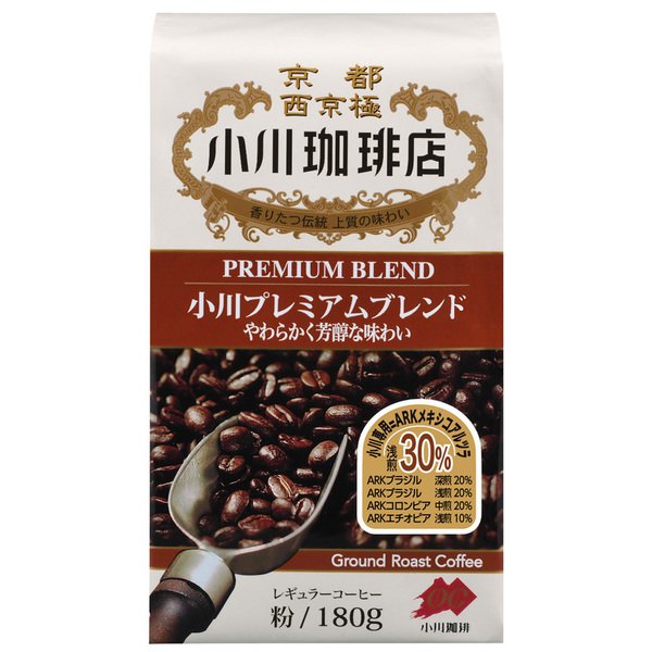 Ogawa Coffee Shop Premium Blend Powder 180g Japan With Love
