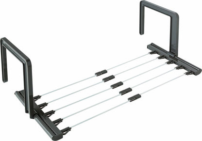 Ohe Laundry Drying Hanger Brown Towel Hanger From Japan - Fits 5 Bath Towels 30.5-46.5Cm X 46-70.5Cm X 21Cm