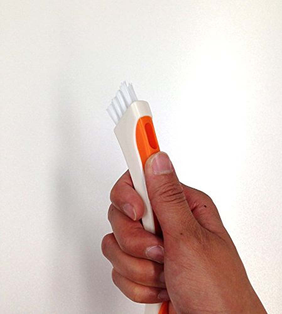 Ohe Japan Washing Brush Orange 23X4X2.5Cm Laundry Wash Fit Shoe Brush