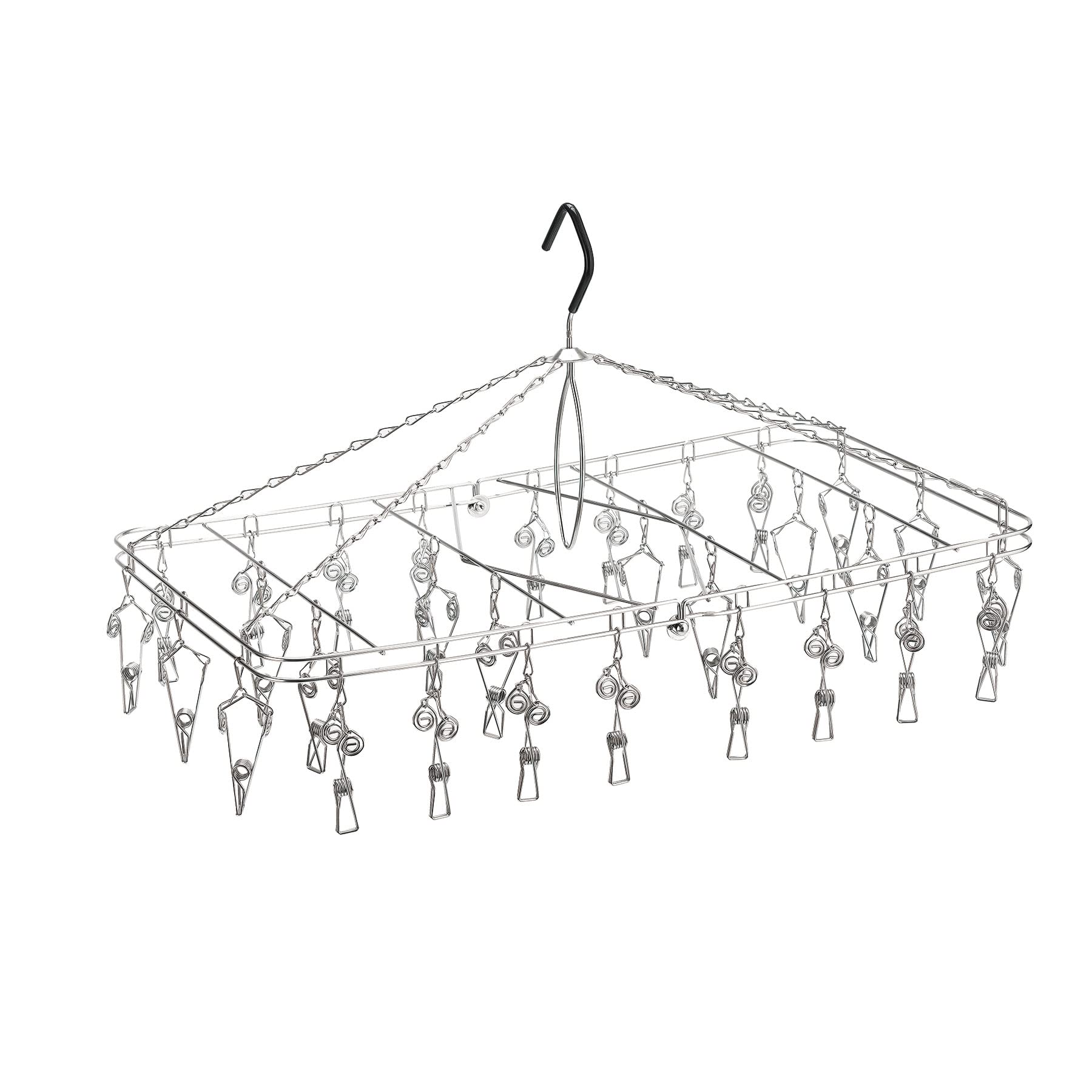 Ohki Works Japan Yasashii Pinch Laundry Stainless Steel Hanger