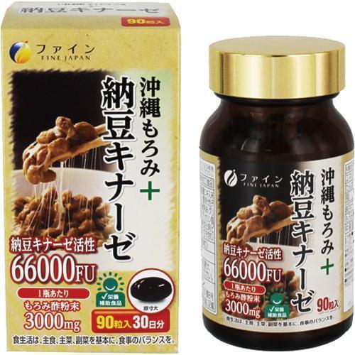 Fine Okinawa Moromi + Natto Kinase 30 Days 90 Tablets