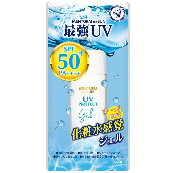 Omi Menturm The Sun UV Protect Gel SPF50+ PA++++ 100g - Sunscreen For Face And Body