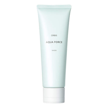 Orbis Aqua Force Mild Wash 120g - Japanese Facial Cleanser - Gentle Face Wash