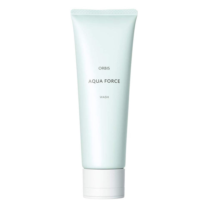 Orbis Aqua Force Mild Wash 120g - Japanese Facial Cleanser - Gentle Face Wash