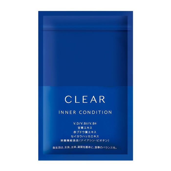 Orbis Clear Inner Condition 30 天 321mg x 60 片 - 日本美容补充剂