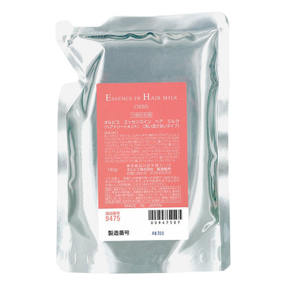 Orbis Hair Milk Non-Rinse 140G Refill